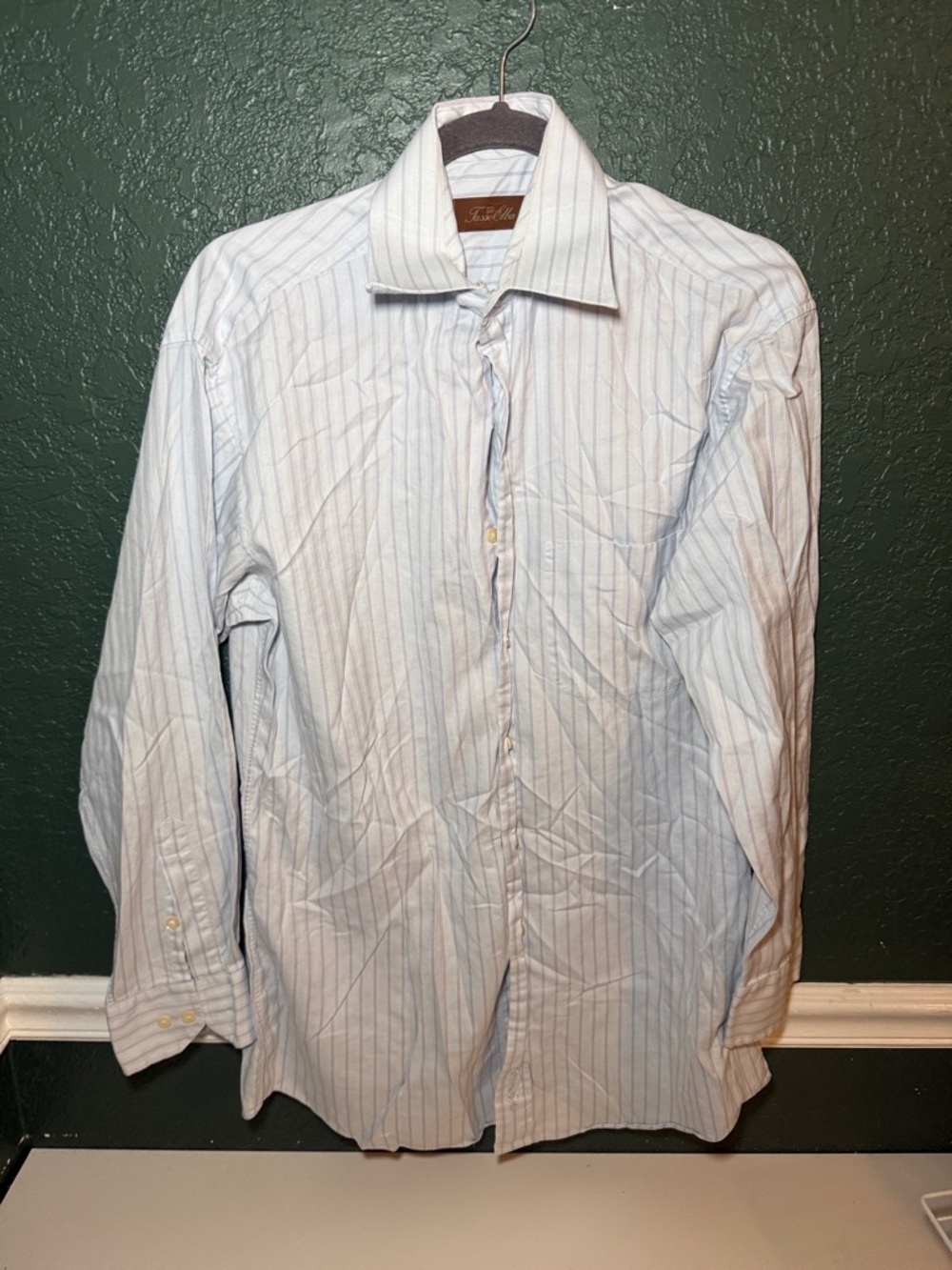 BUNDLE Tasso Elba Men's Long Sleeved Button Up Dress Shirts Medium - Picture 9 of 14
